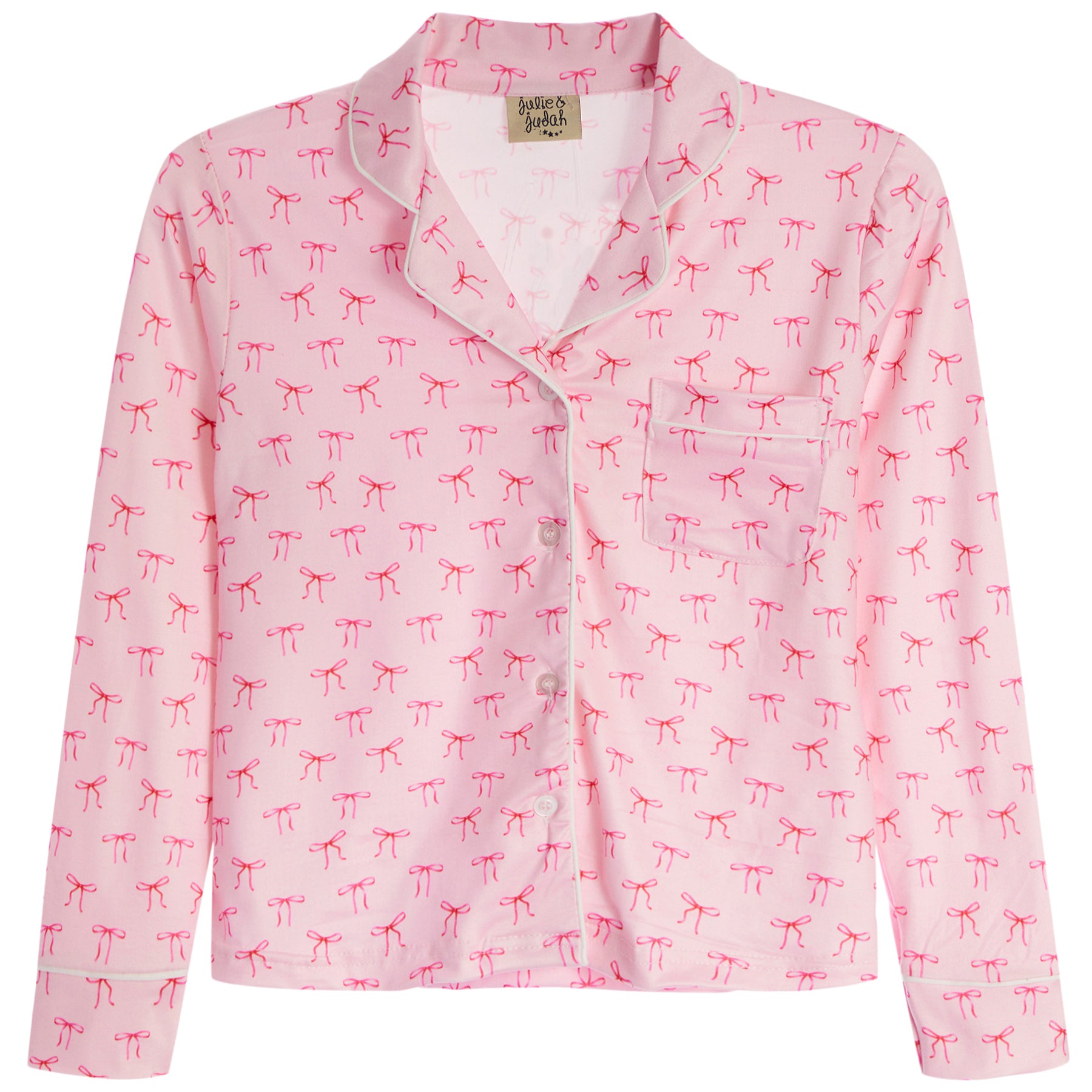 2pc Bows PJ Set - Denny's