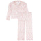 Gingham 2Pc Set With Roses Long Pants/Long Sleeve - Denny's