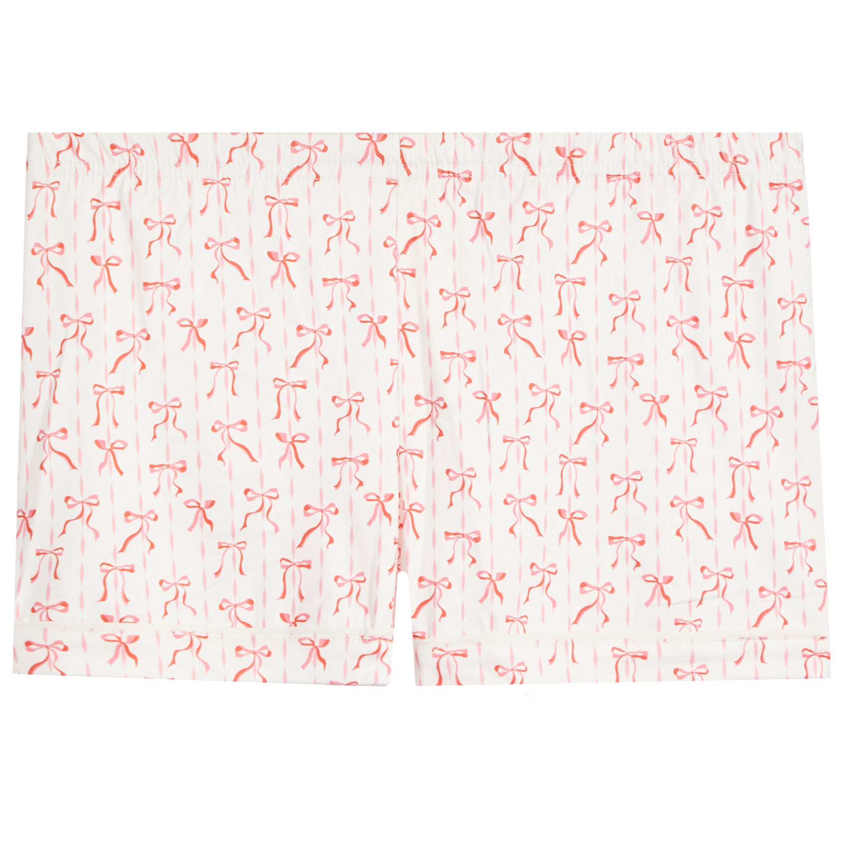 2pc Pink Bows Short Set - Denny's