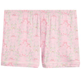 2pc Floral Bows Short Set