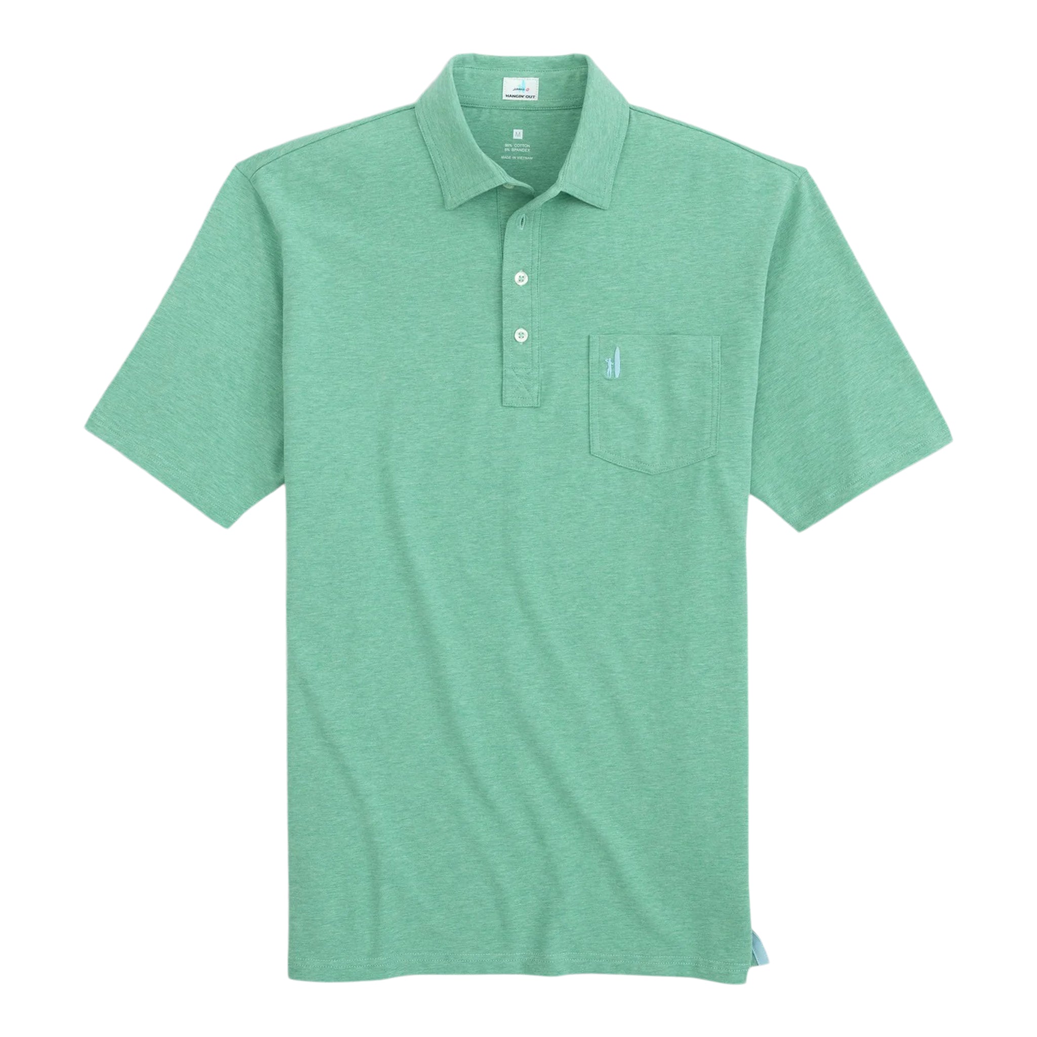 Heathered Original Polo - Denny's