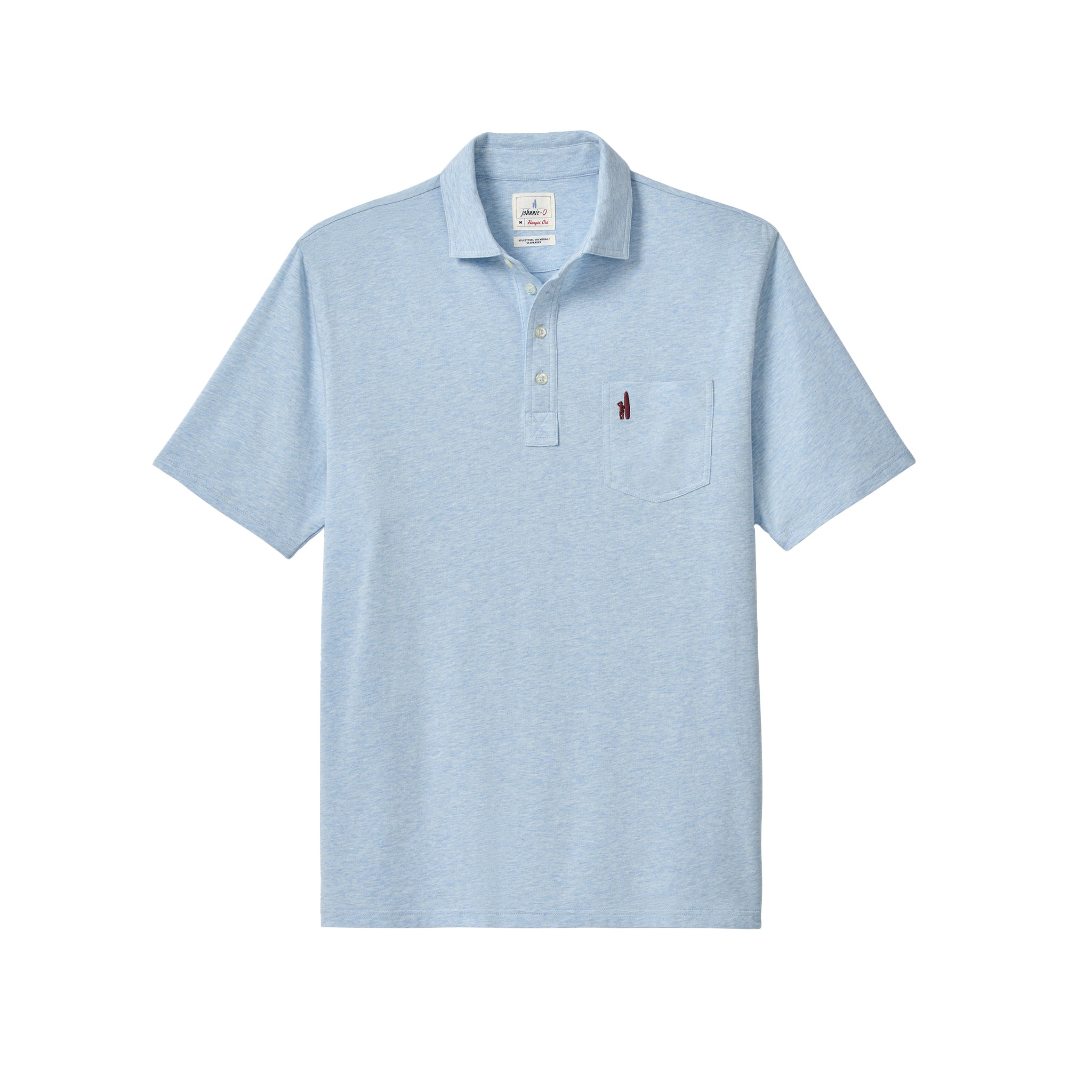 Heathered Original Polo - Denny's