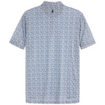 Printed Prep Performance Polo - Denny's