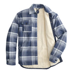 Isley Snap Front Flannel Shirt Jacket - Denny's