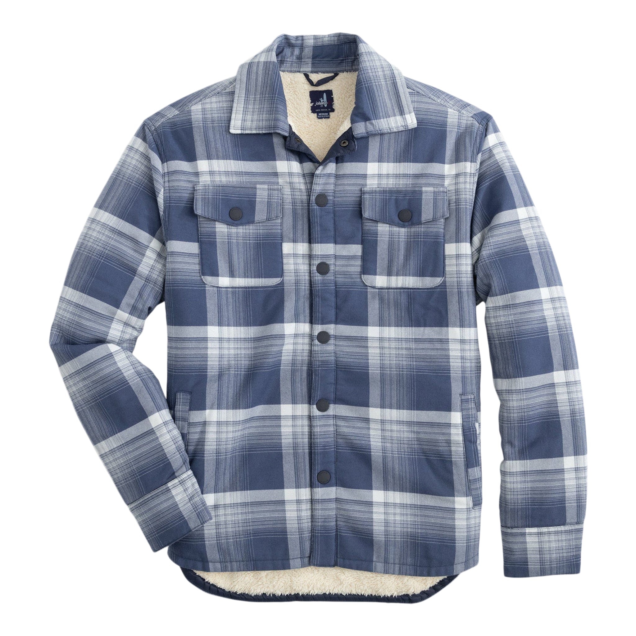 Isley Snap Front Flannel Shirt Jacket - Denny's