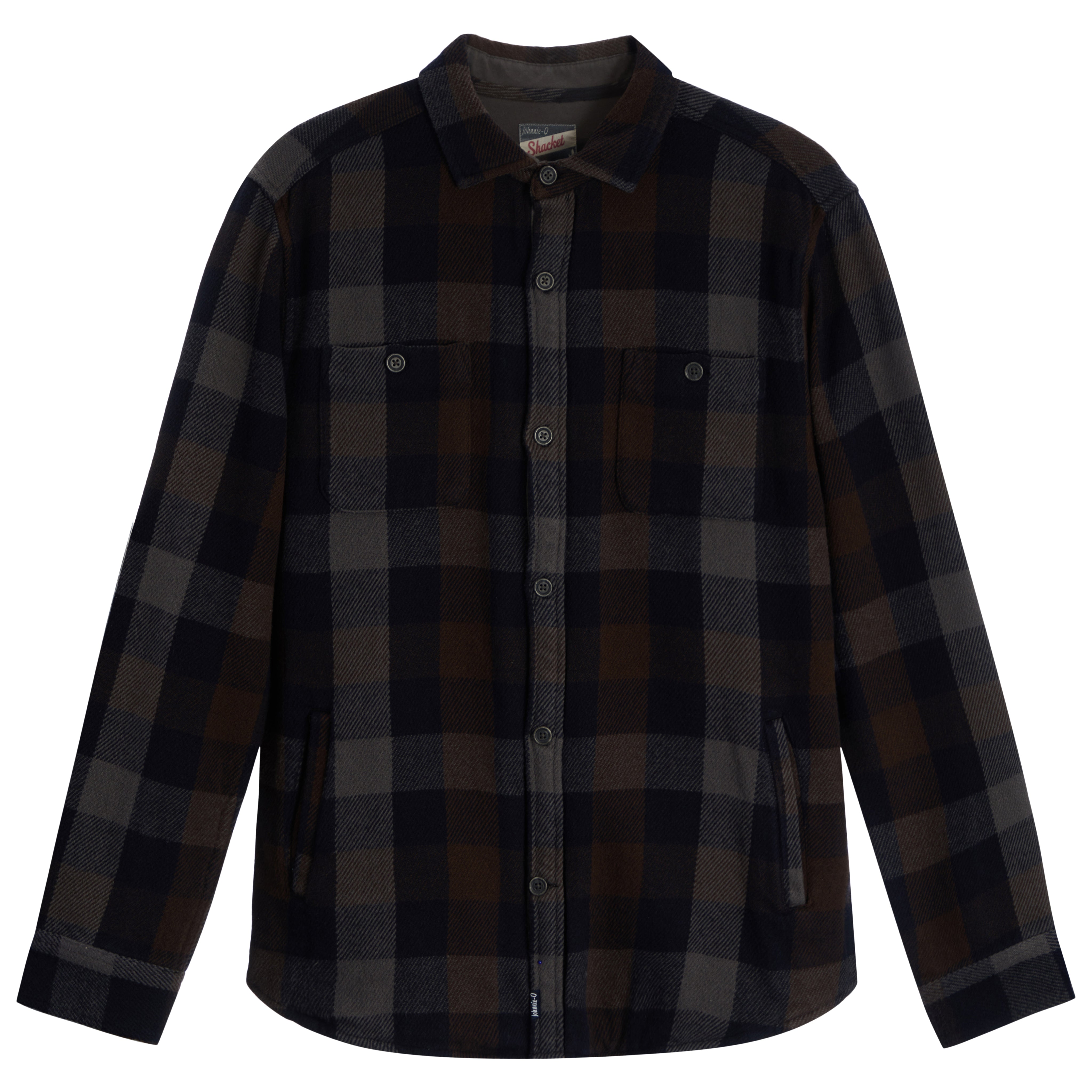 Mossell Plaid Shacket - Denny's