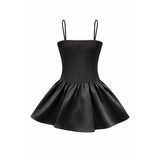 Joanie Corset Dress With Flounce Bottom