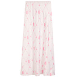 Joey Vintage Romantic Rose Maxi Skirt