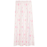 Joey Vintage Romantic Rose Maxi Skirt