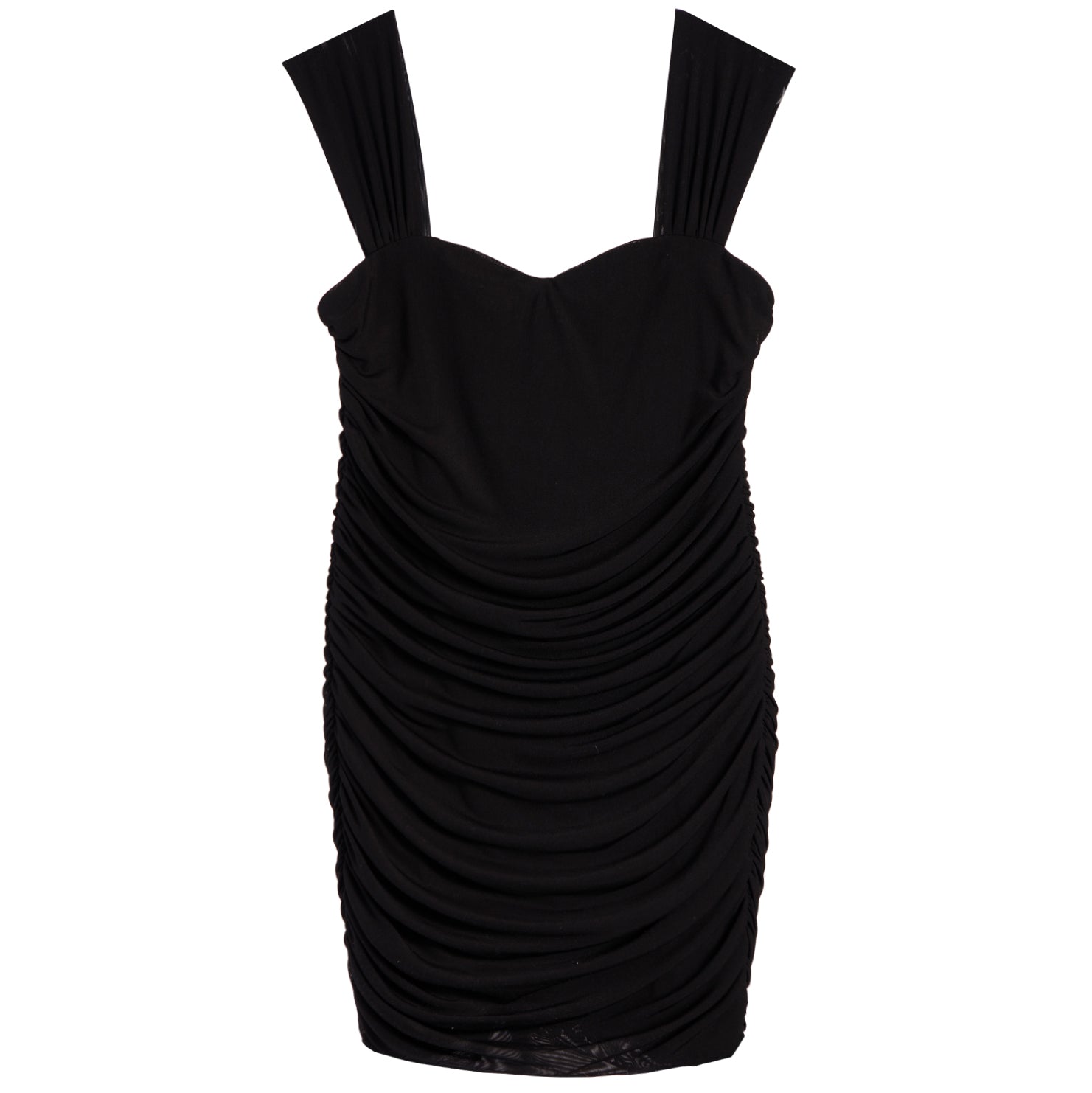 Joey Shirred Mesh Dress - Denny's