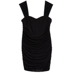 Joey Shirred Mesh Dress - Denny's