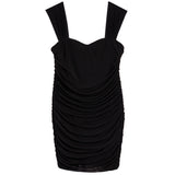 Joey Shirred Mesh Dress - Denny's