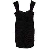 Joey Shirred Mesh Dress - Denny's