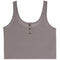 Ribbed Scoop Henley Tank - Denny's