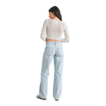 Low Rise Relaxed Straight Leg Jean - Denny's