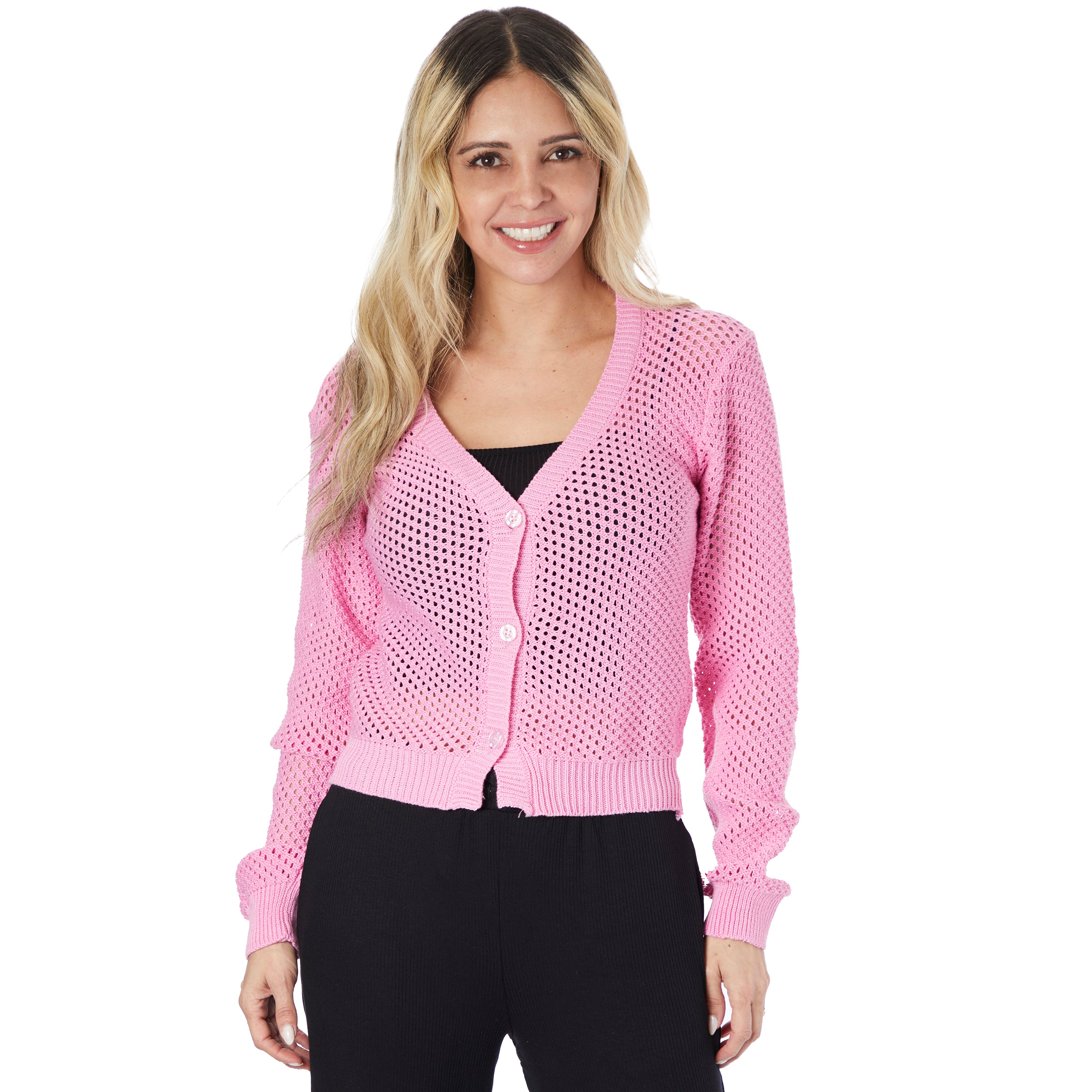 Open Knit Cardigan - Denny's