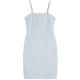 Sequin Knit Mini Dress