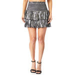 Metallic Smocked Skirt - Denny's