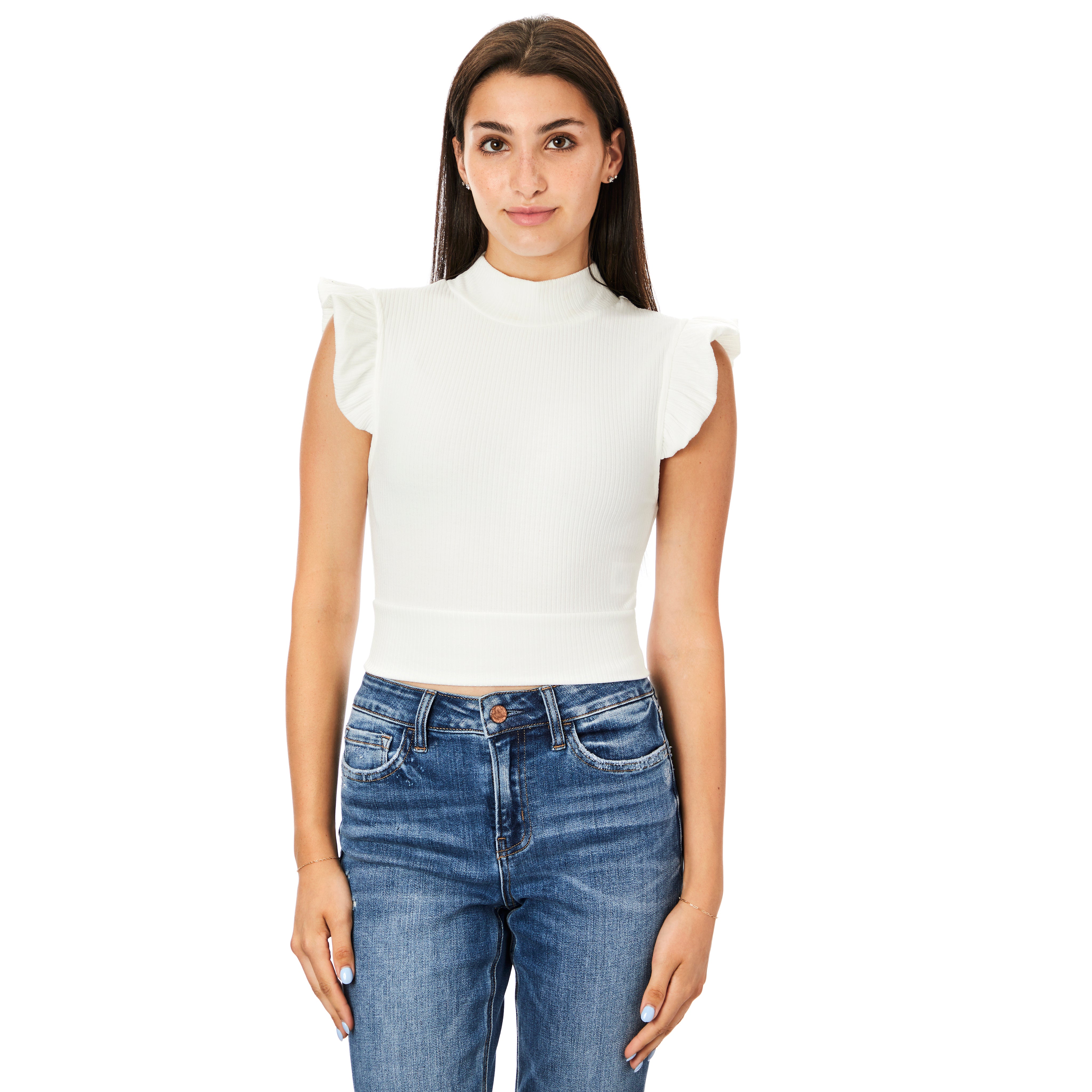 Flutter Sleeve Top - Denny's
