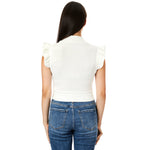 Flutter Sleeve Top - Denny's