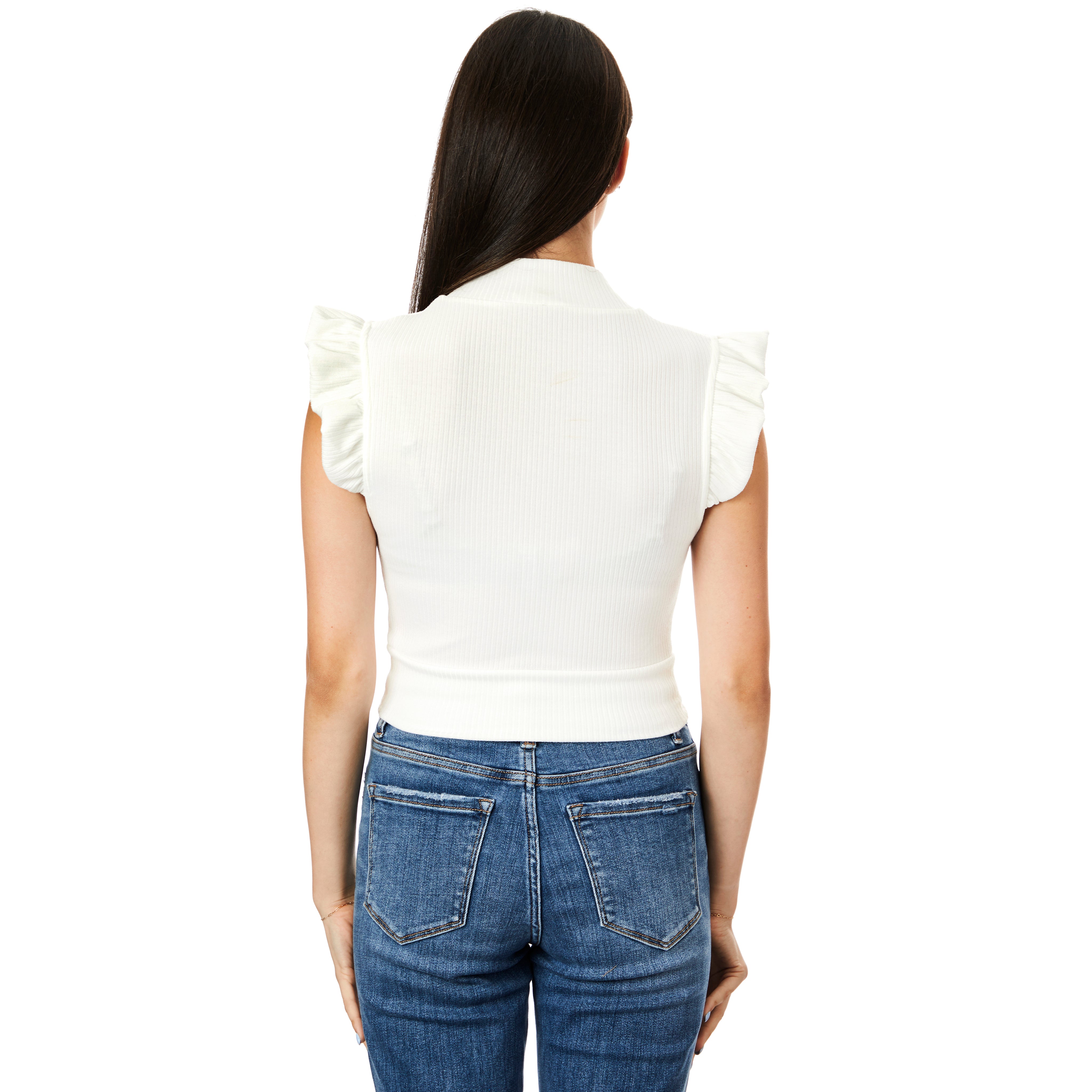 Flutter Sleeve Top - Denny's