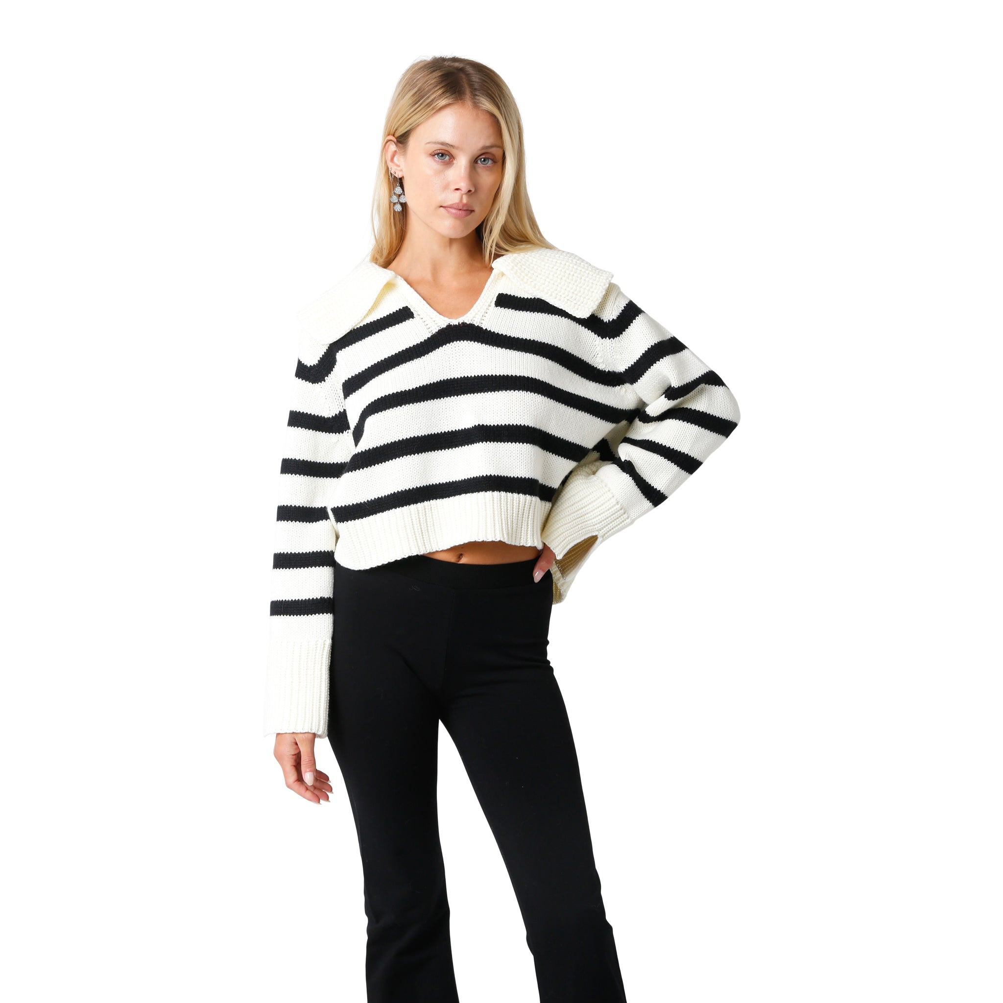 Madelyn Stripe Sweater - Denny's