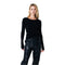 Long Sleeve Ruched Sweater - Denny's