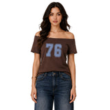 76 Off Shoulder Tee