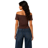 76 Off Shoulder Tee