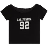 California 92 Off Shoulder Tee