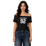 California 92 Off Shoulder Tee