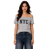 NYC Off Shoulder Tee