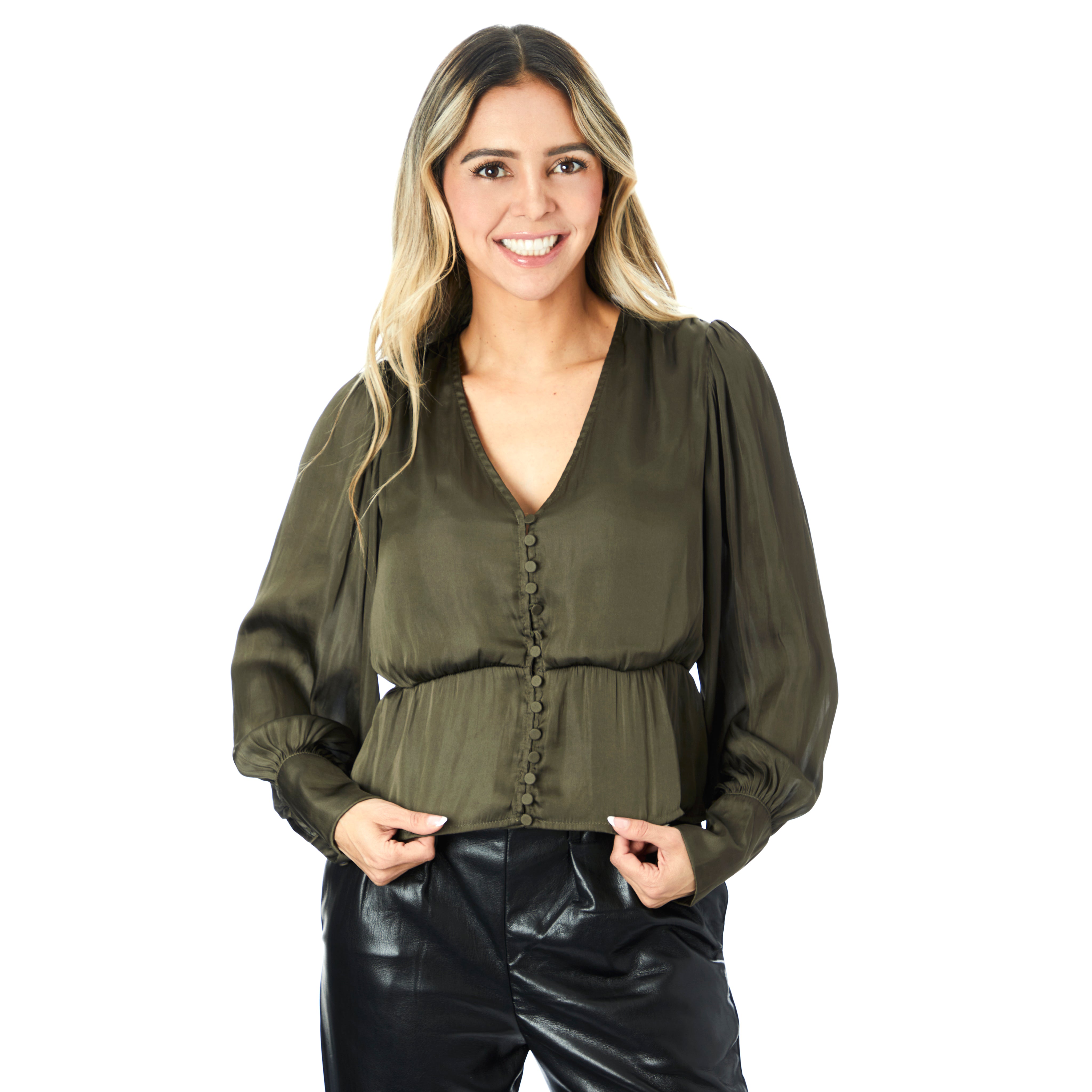Button Up Blouse - Denny's