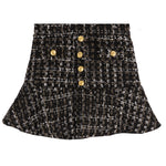 Tweed Mini Skirt - Denny's