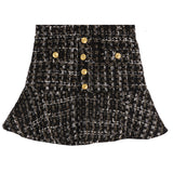 Tweed Mini Skirt - Denny's