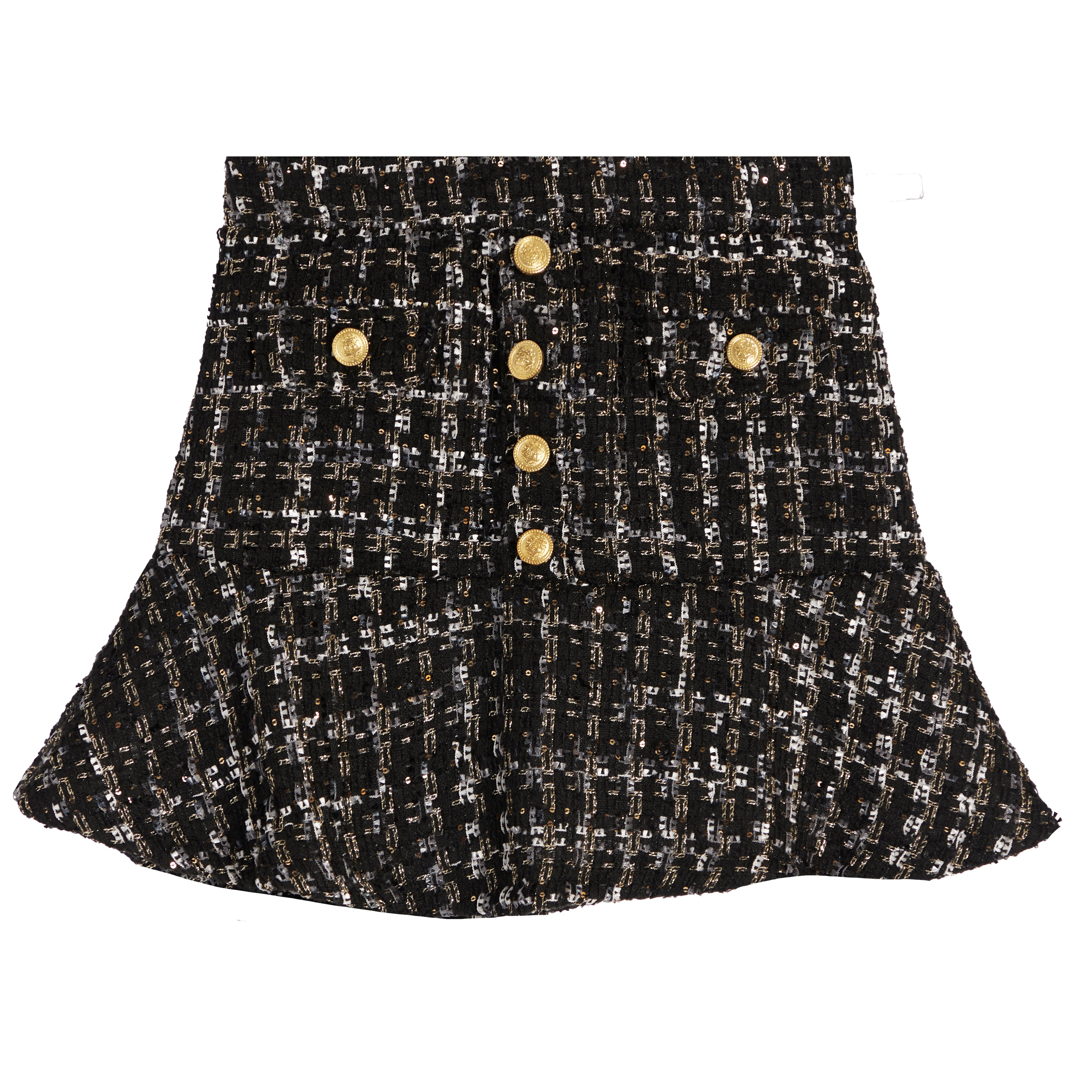 Tweed Mini Skirt - Denny's