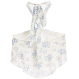 Jules White Floral Halter Top