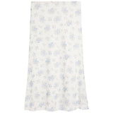 Jules White Floral Maxi Skirt