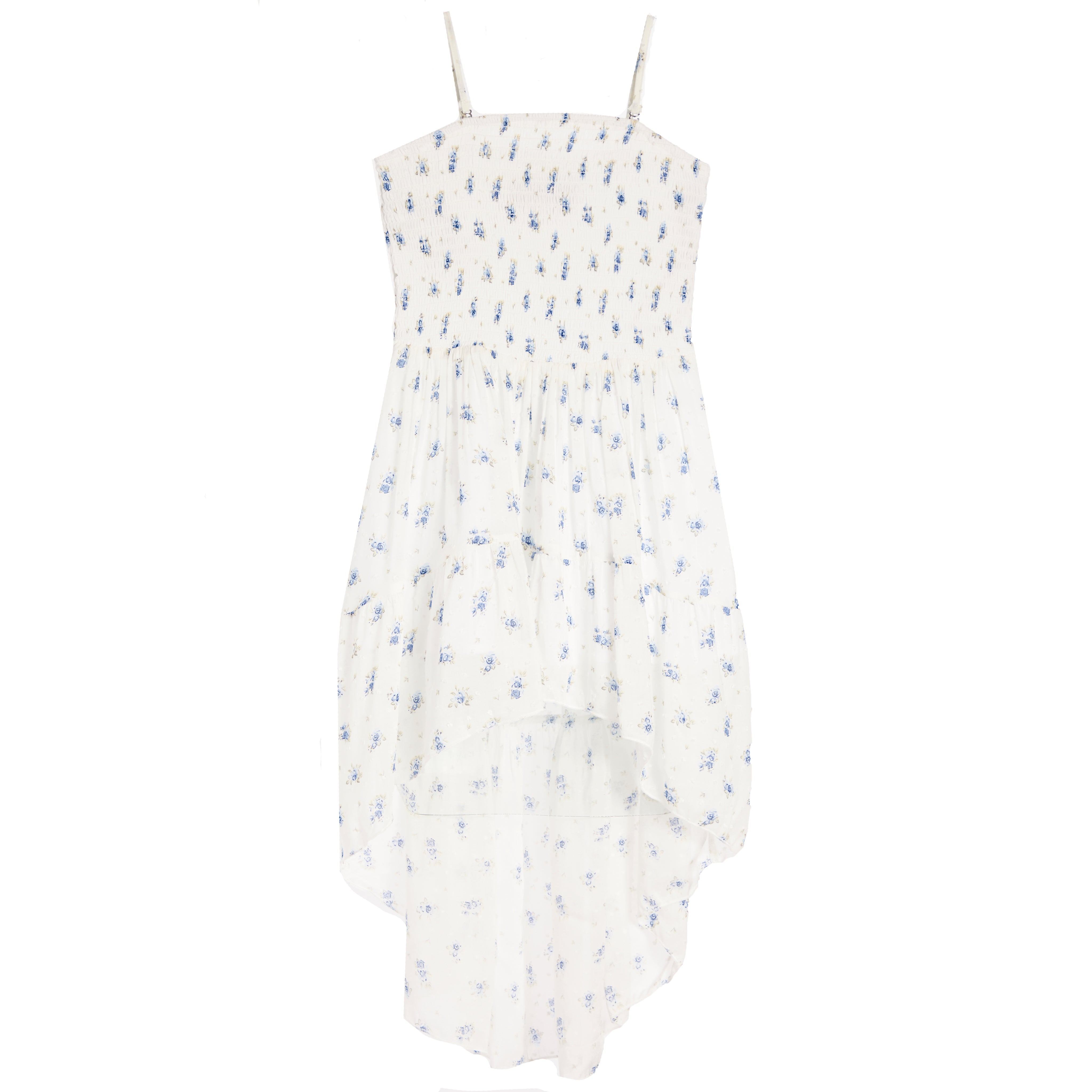 Juliet Bouquet Floral High Low Dress - Denny's
