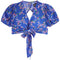 Juliet Floral Cascade Tie Back Top