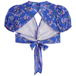 Juliet Floral Cascade Tie Back Top