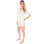 Shabby Chic Stripe Short Set - Junior - Denny's