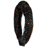 Jeweled Tulle Knot Headband - Denny's