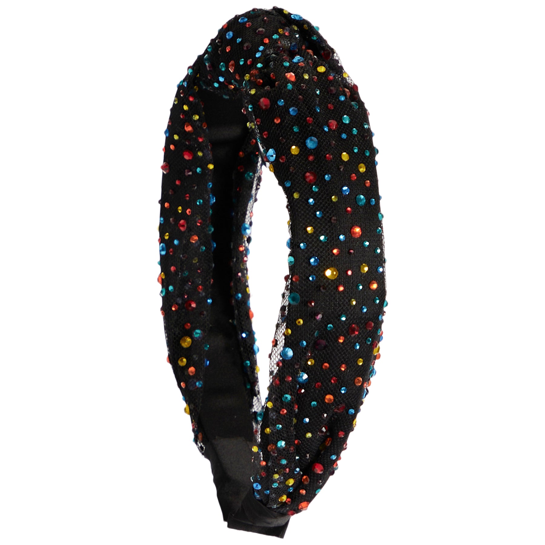 Jeweled Tulle Knot Headband - Denny's