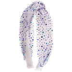 Jeweled Tulle Knot Headband - Denny's