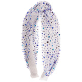 Jeweled Tulle Knot Headband - Denny's