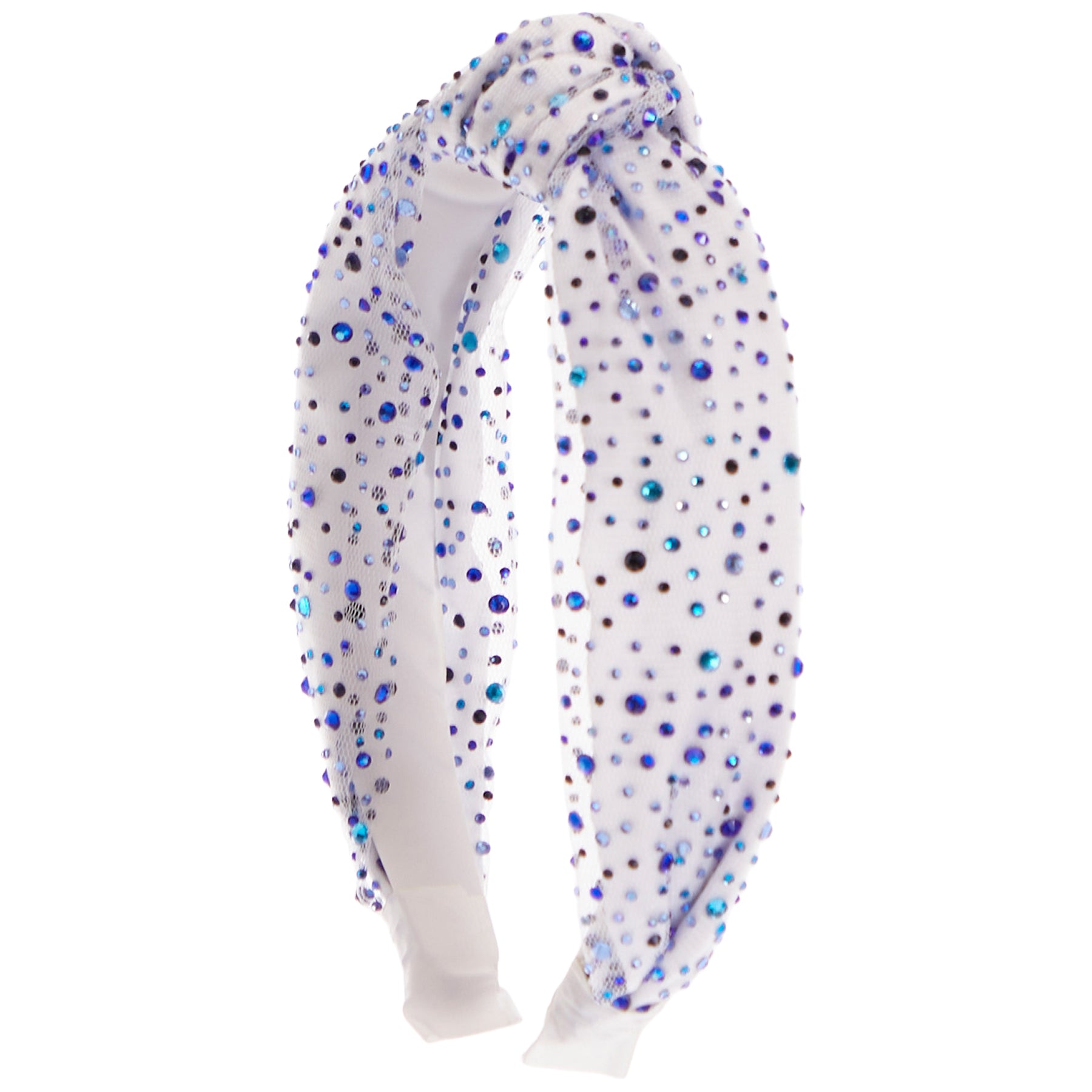 Jeweled Tulle Knot Headband - Denny's