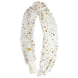 Jeweled Tulle Knot Headband - Denny's