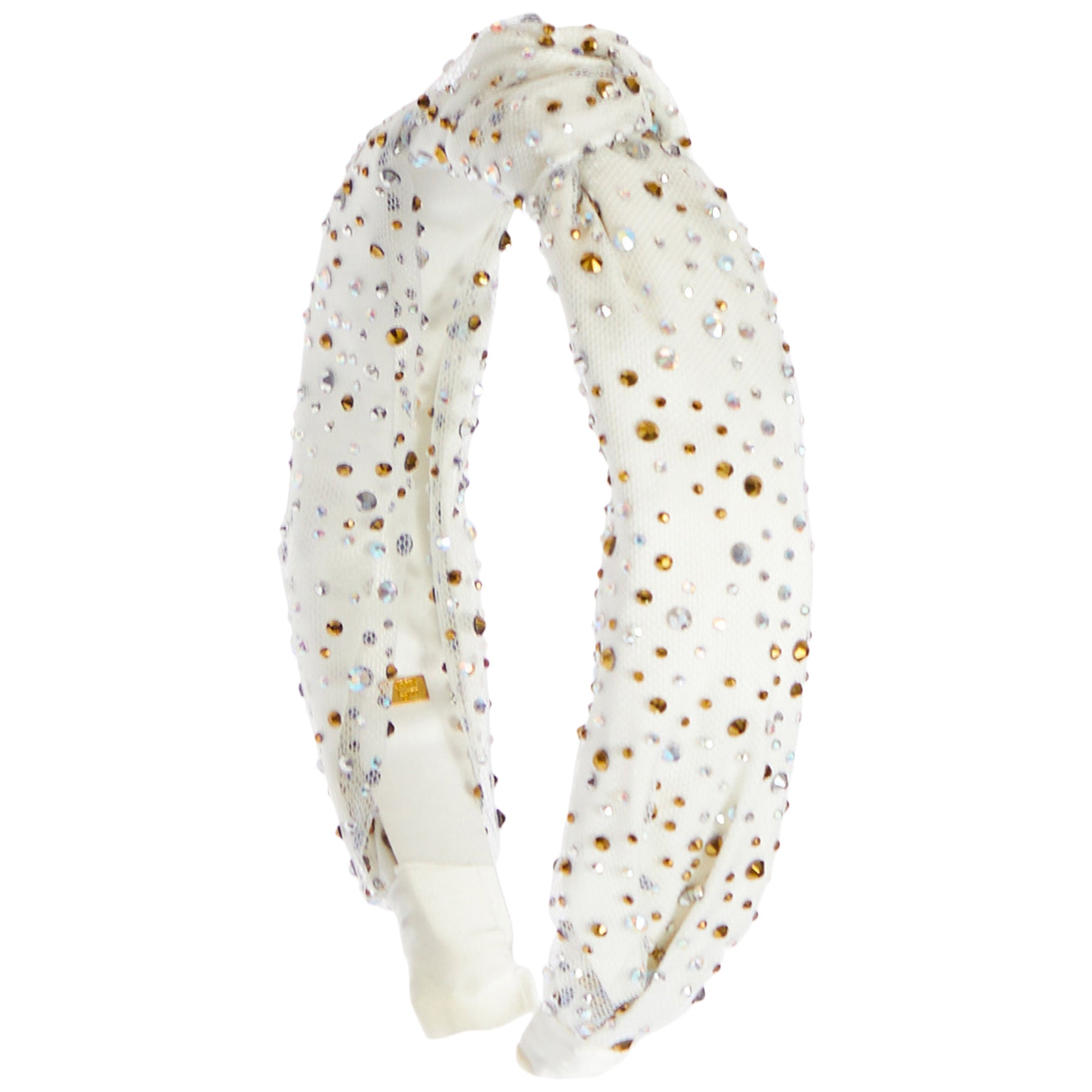 Jeweled Tulle Knot Headband - Denny's