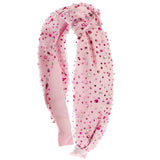 Jeweled Tulle Knot Headband - Denny's